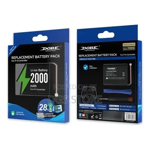 Dobe Replacement Battery Pack for PS5 Controller