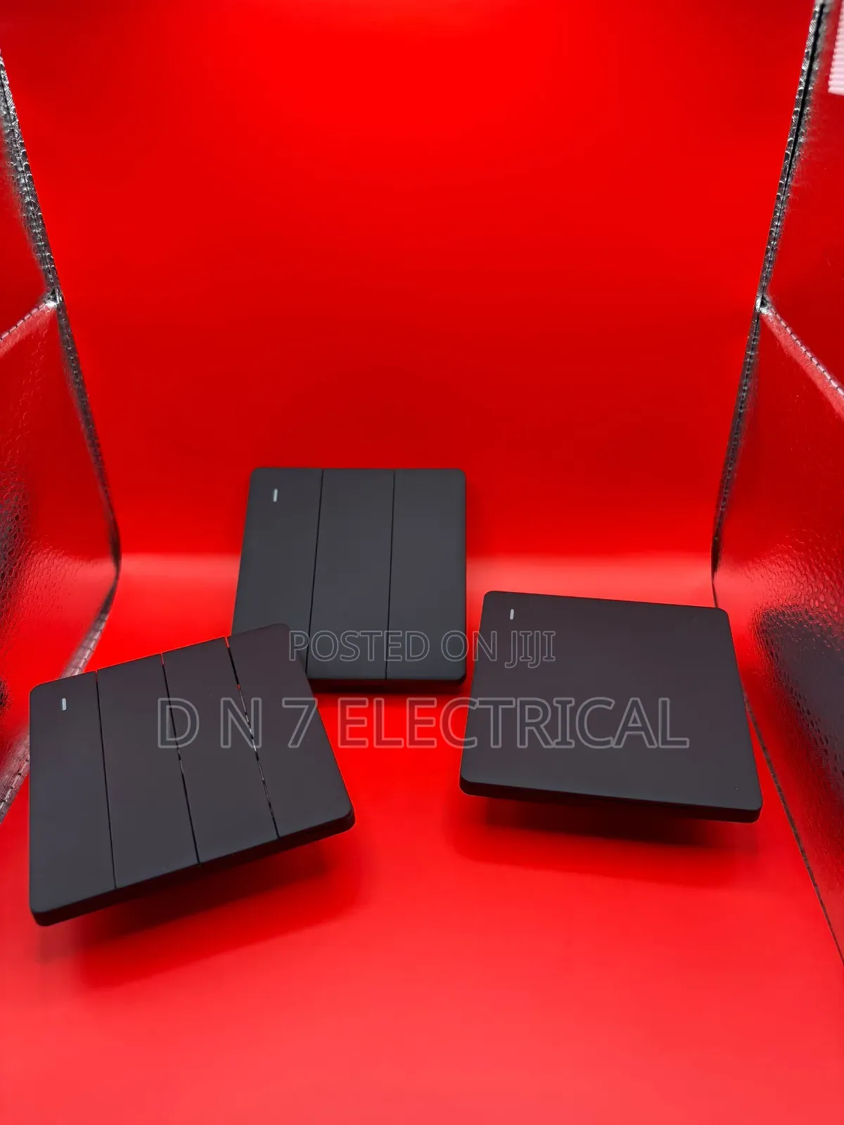 Luxury Black Switch and Socket