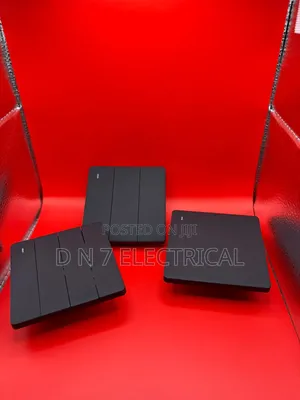 Luxury Black Switch and Socket