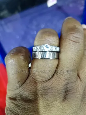 Silver Wedding Rings for Plus Size Women( Size 12)