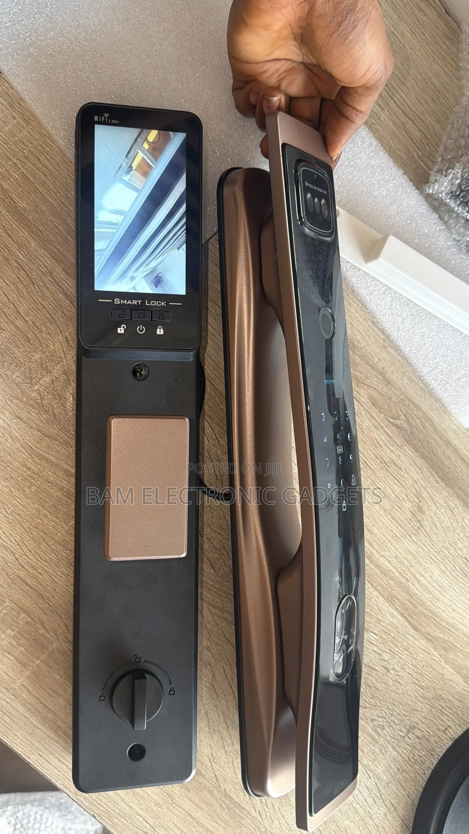 Smart Door Lock 3D Face Recognition - Fingerprint