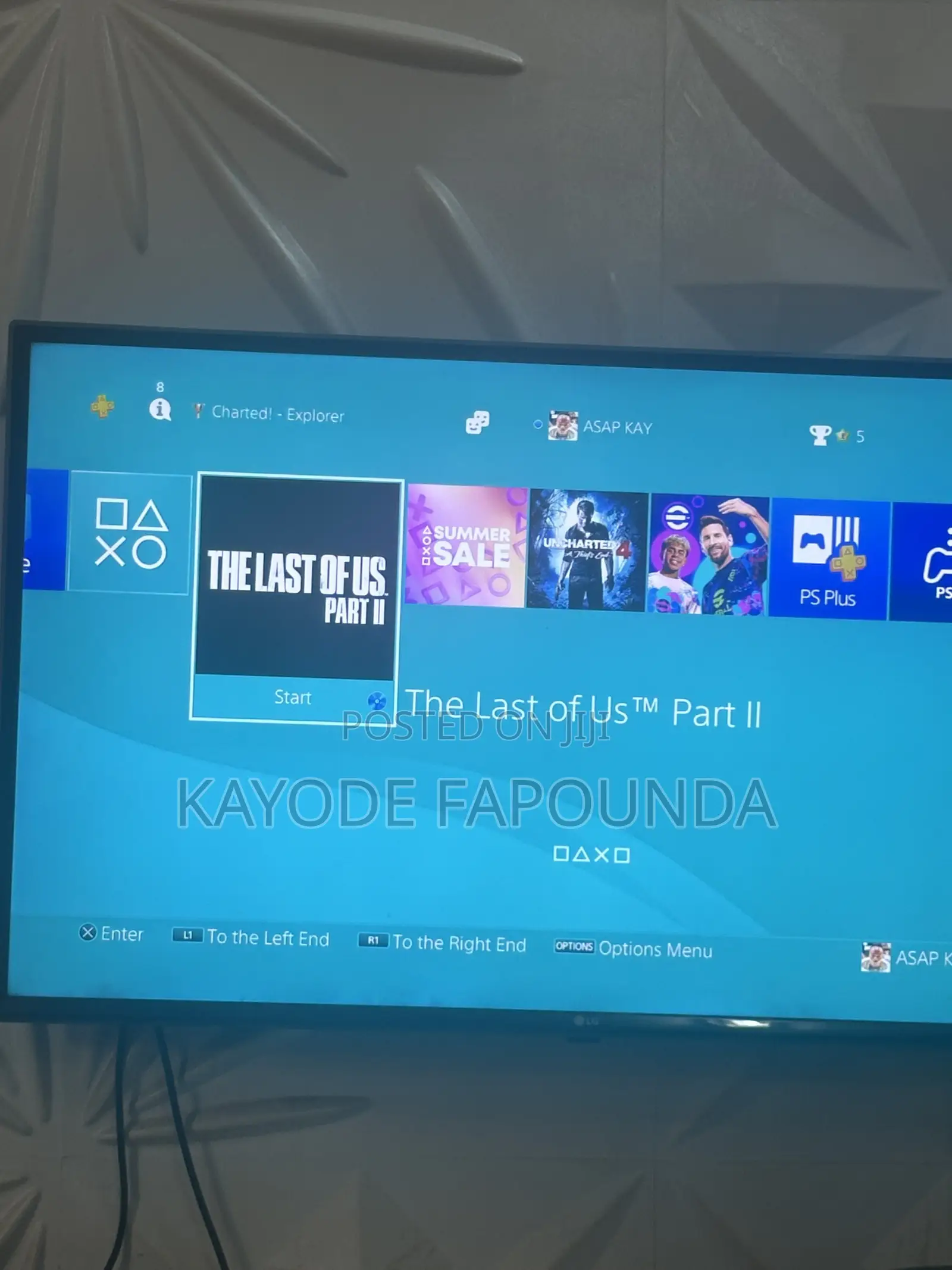 Ps4 Pro With One Original Controller