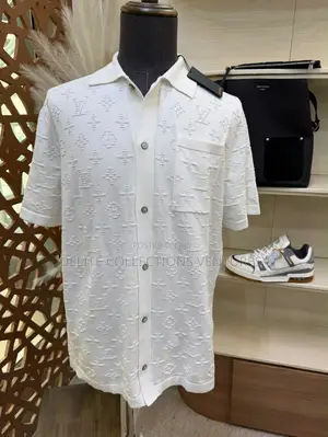 *Original Louis Vuitton Button Down Polo Available in Store 🏬