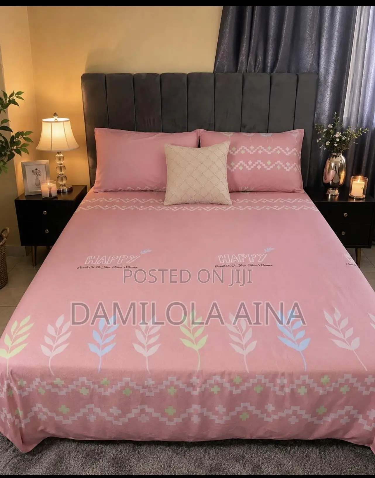 Luxury Bedspread With 2 Pillowcases