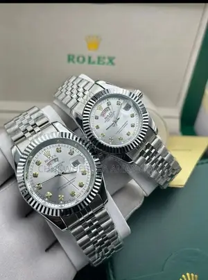 Rolex Watch and Cartier Sparkling Watch