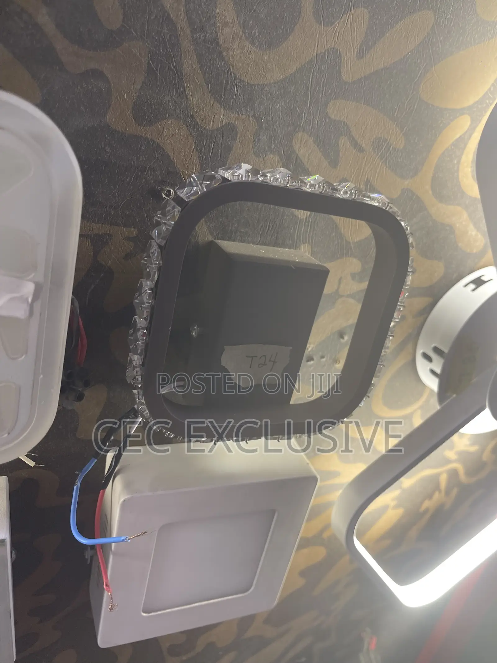Square Bedside Led Wall Lamp
