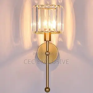Crystal Gold Wall E27 Light