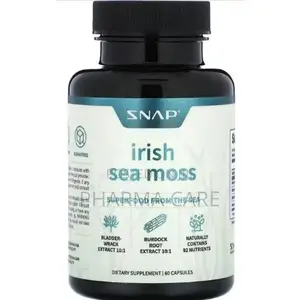Irish Sea Moss With Iodine Energy Support - 60 Capsules