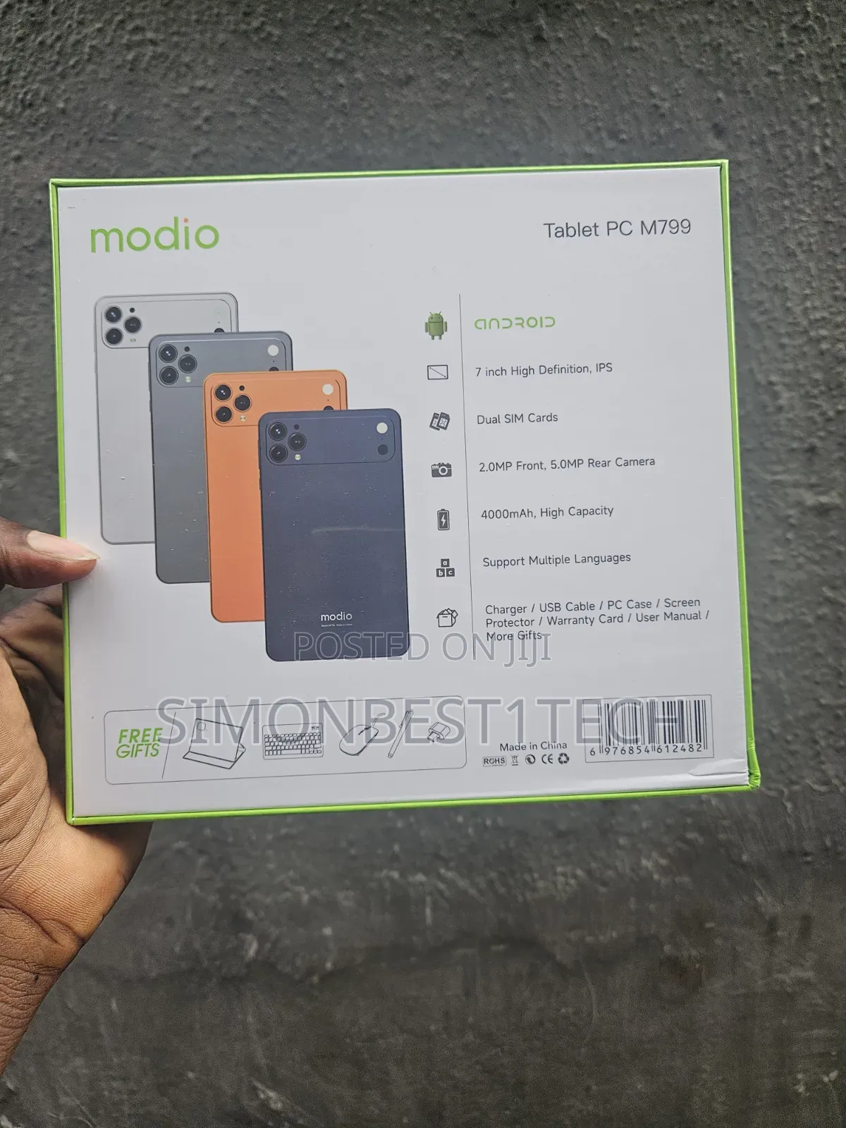 New Modio M799 512 GB Gray