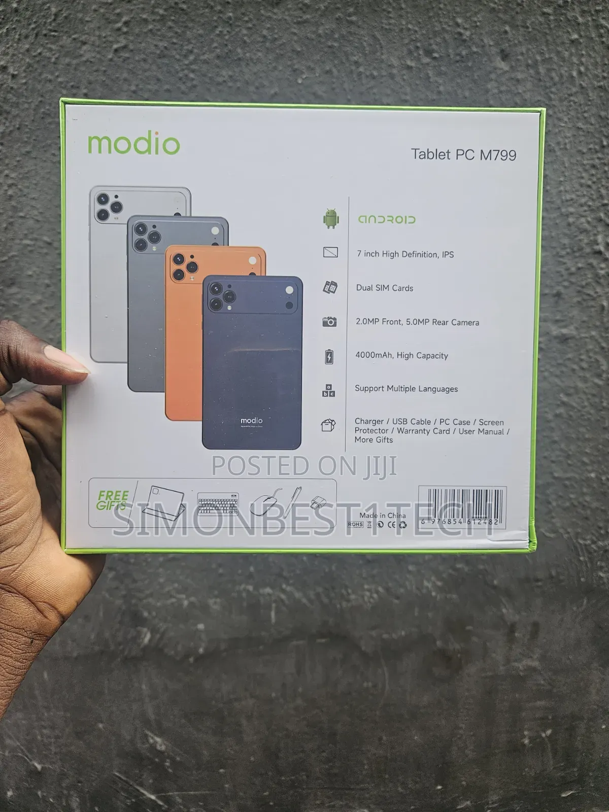 New Modio M799 512 GB Gray