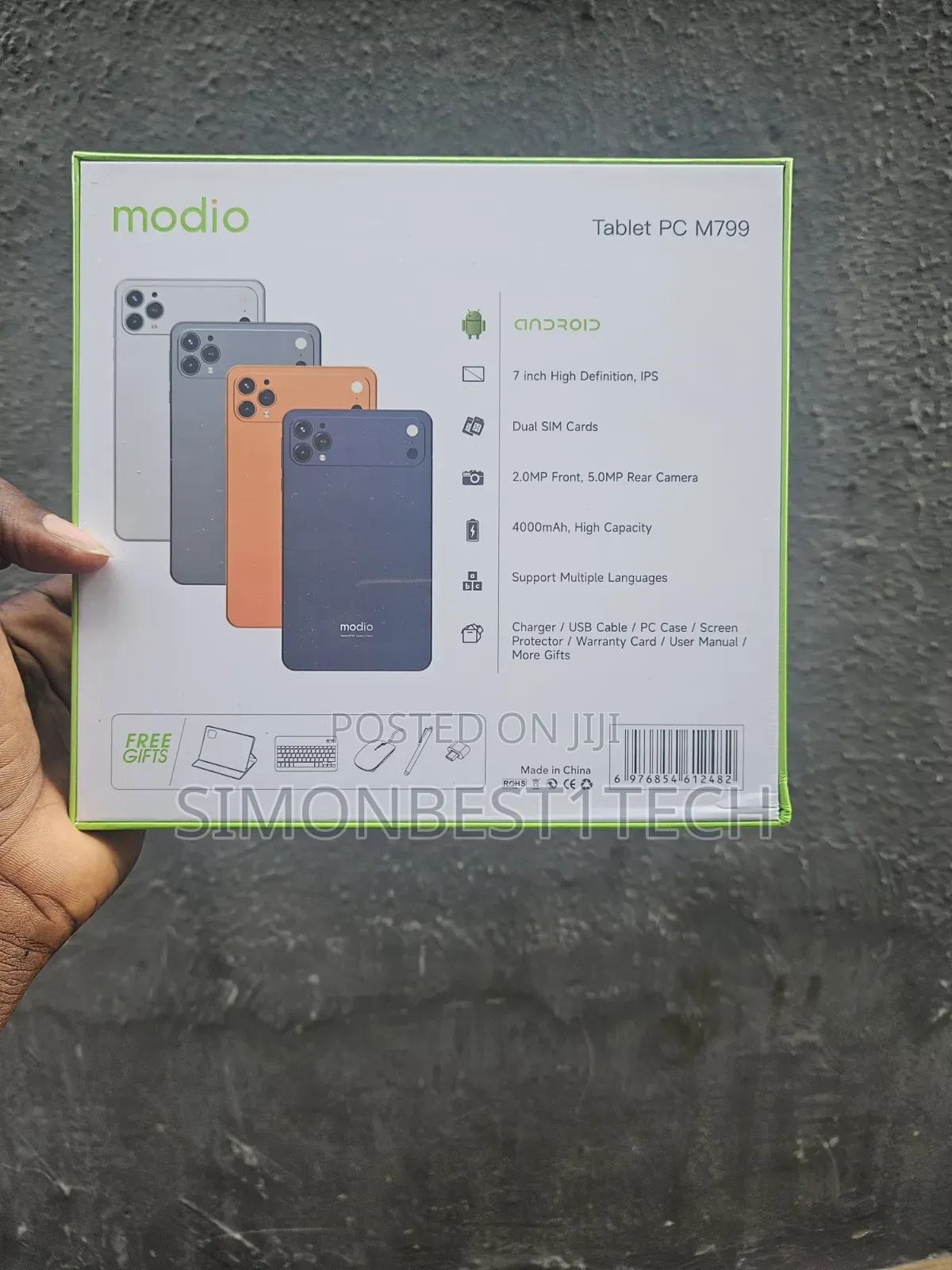 New Modio M799 512 GB Gray