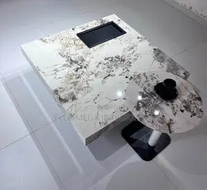 Luxury Centre Table Cuboid Shape and a Side Stool