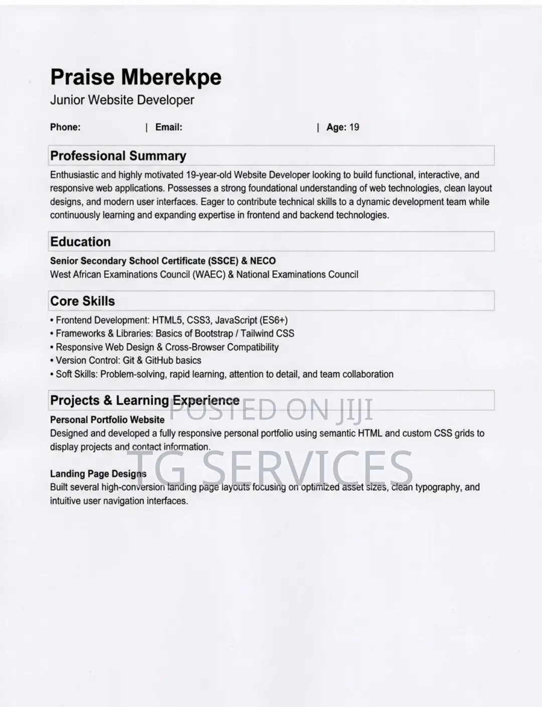 Full-Stack Web Developer