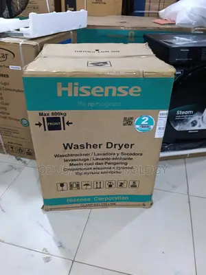 Hisense Reliable Automatic 8/5kg Wash & Dry Front Load