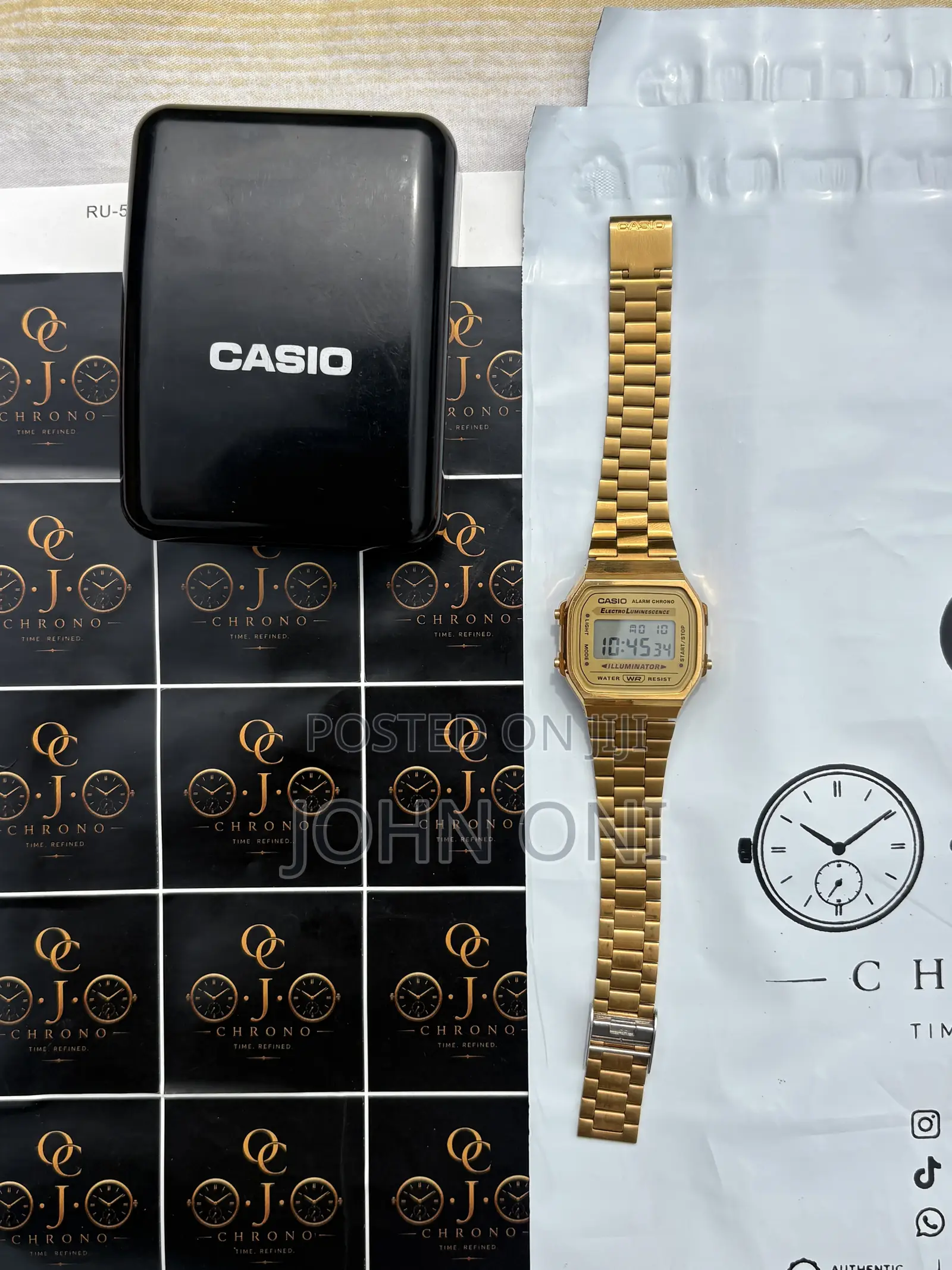 Casio Vintage A168wg-9 ✨⌚