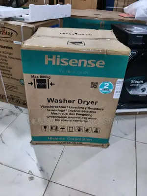 Hisense Stylish Automatic 8/5kg Washer Dryer Washing Machine
