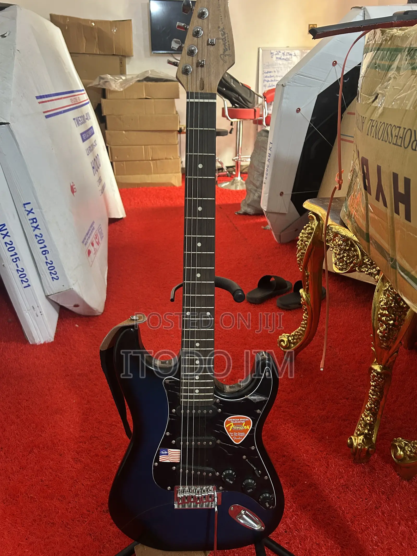 Lead Guitar and Effect Pedal