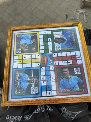 Wooden Glass Ludo Game