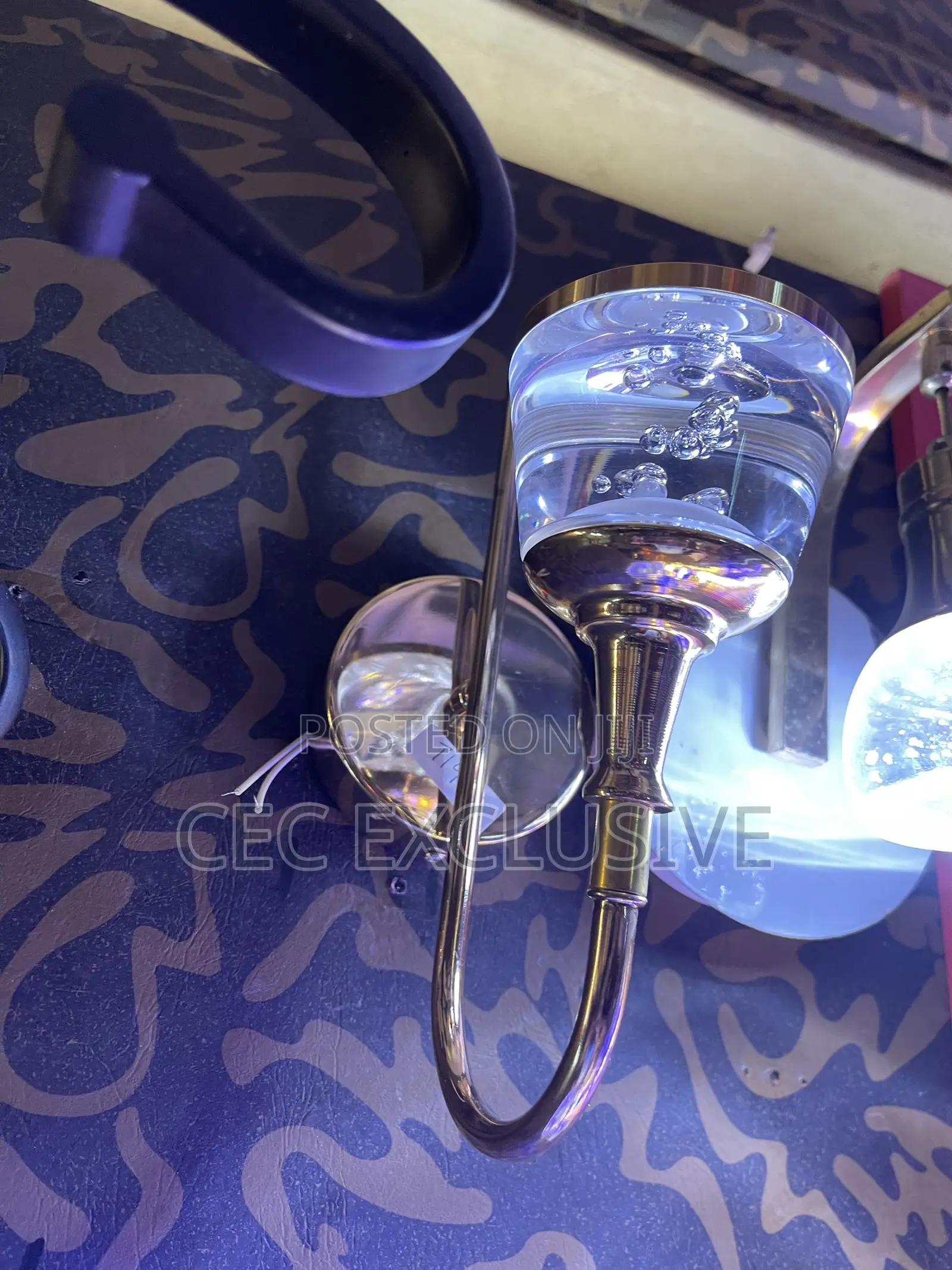Led Crystal Wall Bracket