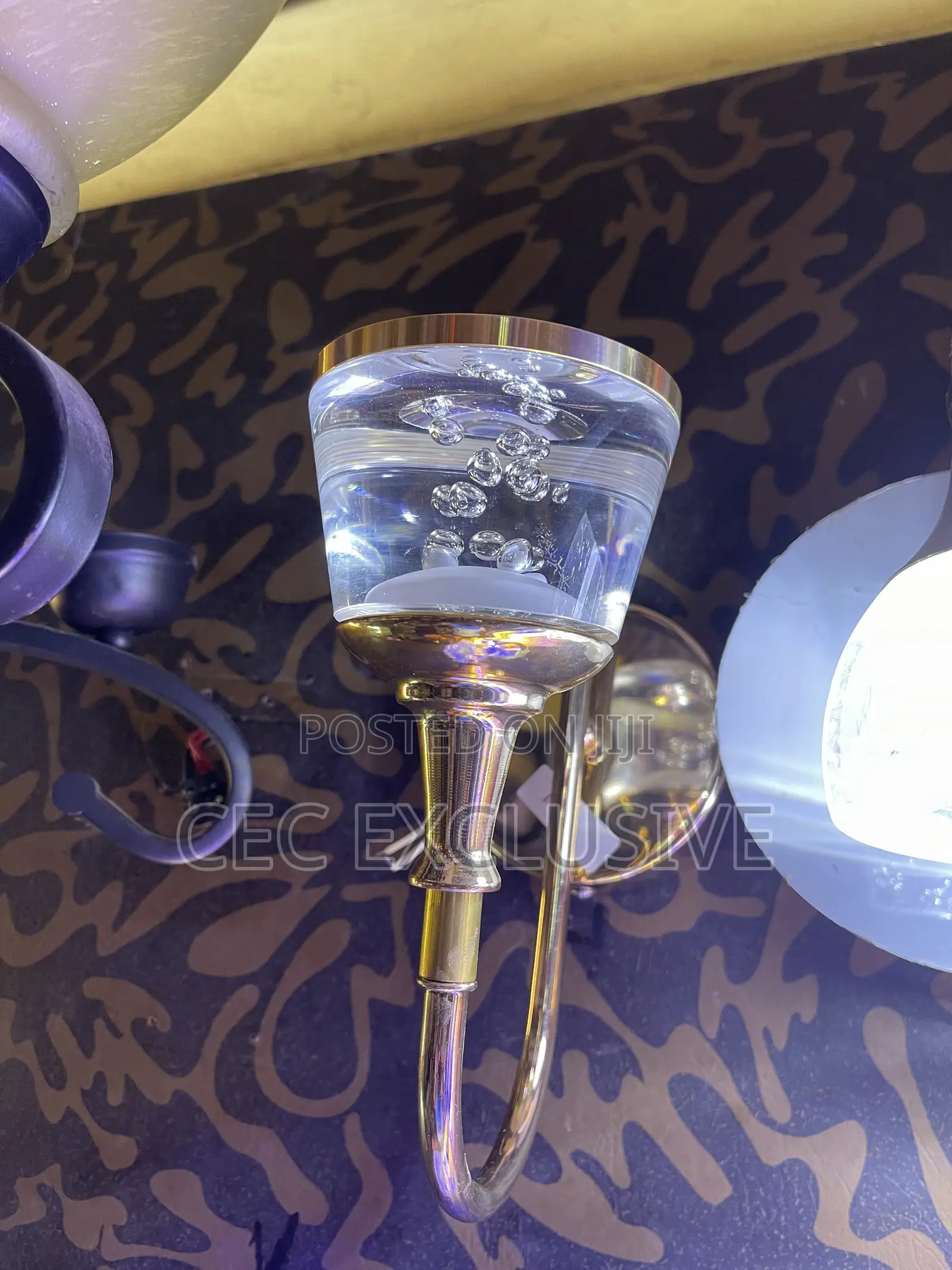 Led Crystal Wall Bracket