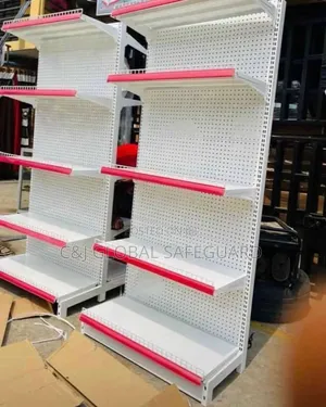 Single Sided Supermarkets Shelve