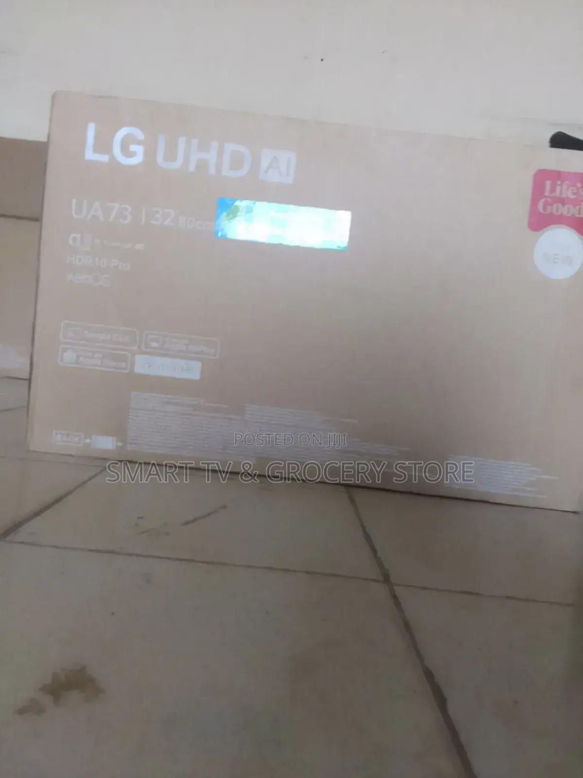 32 Inches LG WebOS Thinq UHD HDR With Full Smart TV Options