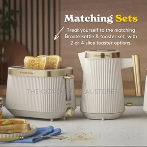 Russell Hobbs Brontë Stone Kettle and Toaster Set