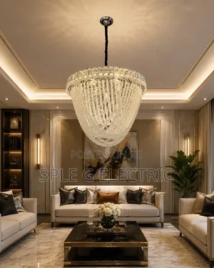 Crystal Chandelier Led and Remote
Control