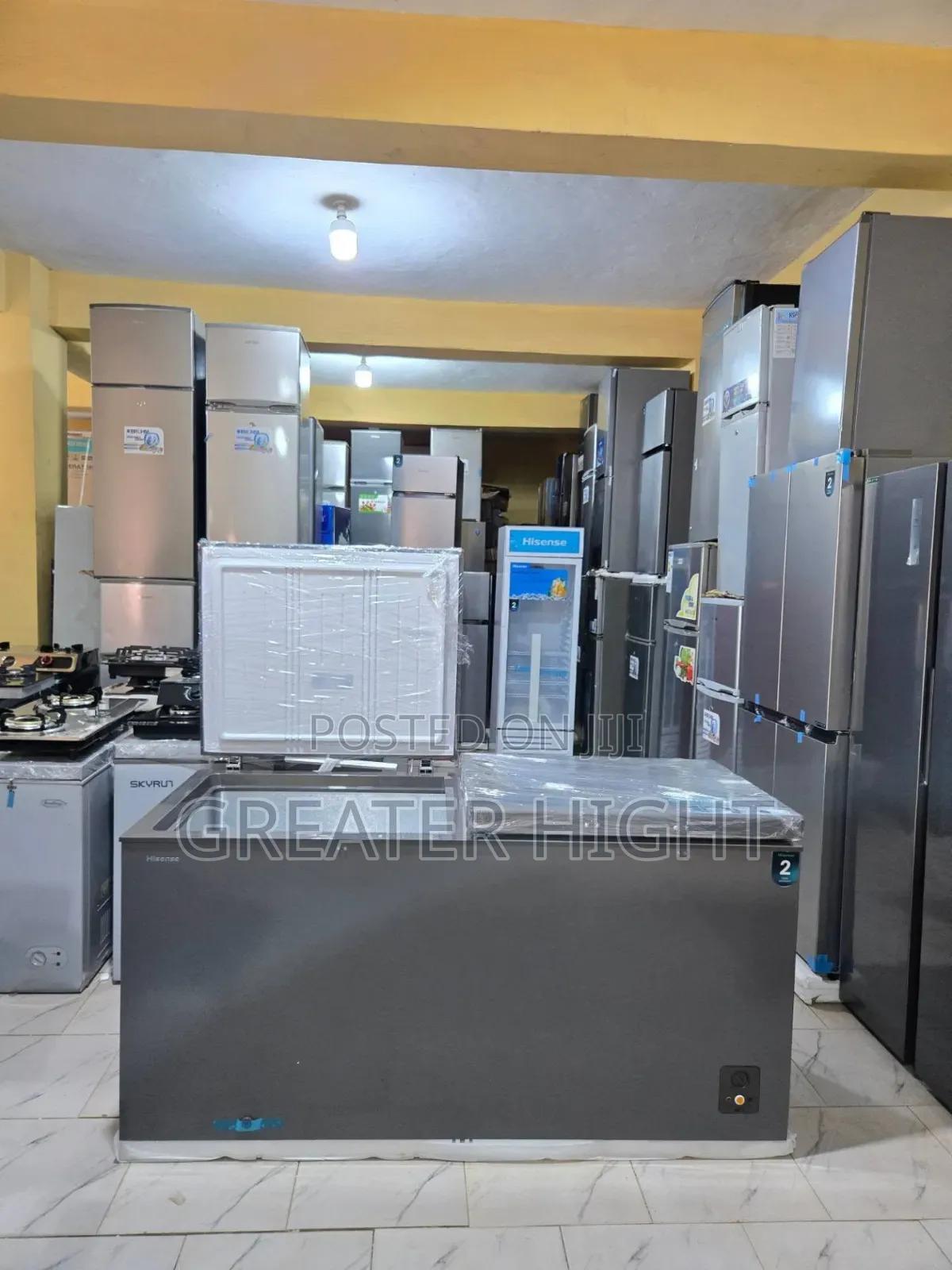Hisense Chest Freezer 
Model: Fc66dd
Gross Volume: 500l