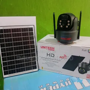 Single Lens Solar CCTV Camera