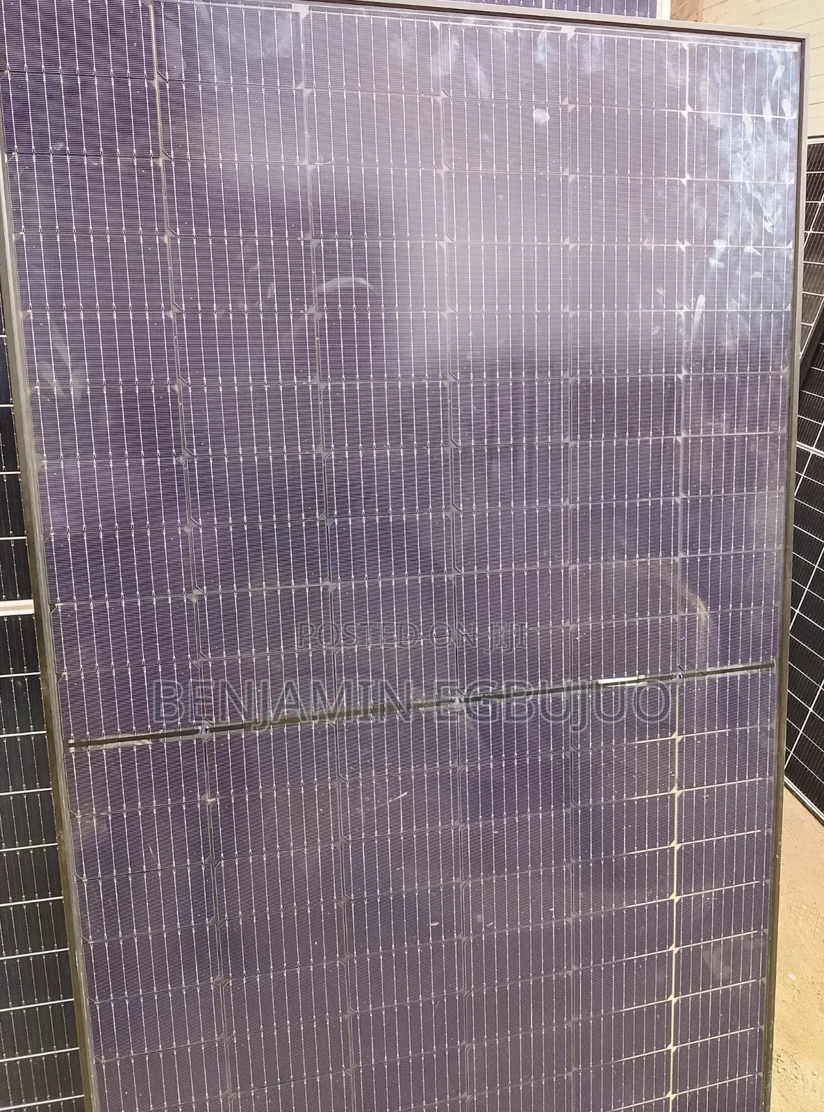 450 Watts Half Caught All Black Bifacial Mono Solar Panel