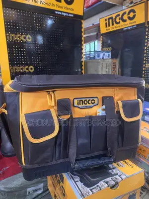 INGCO 16" Heavy-Duty Industrial Tool Bag (Model HTBG08)