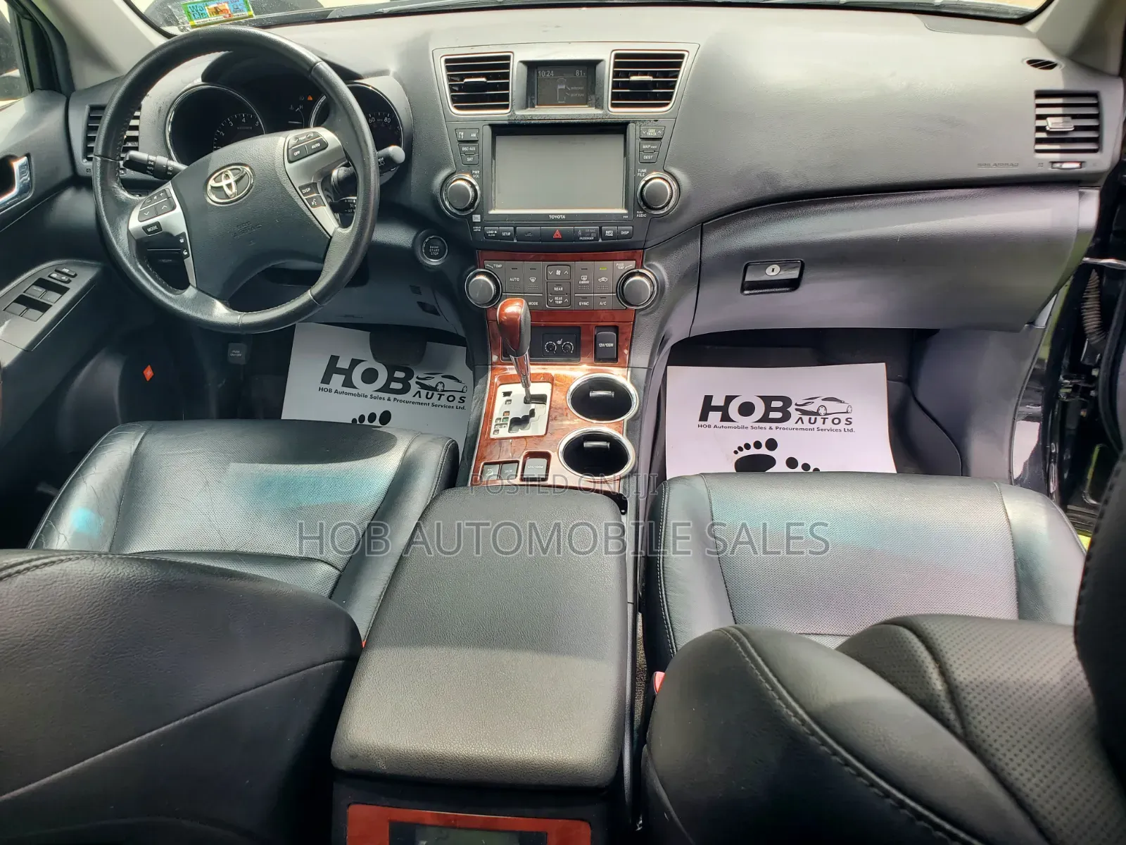 Toyota Highlander 2012 Black