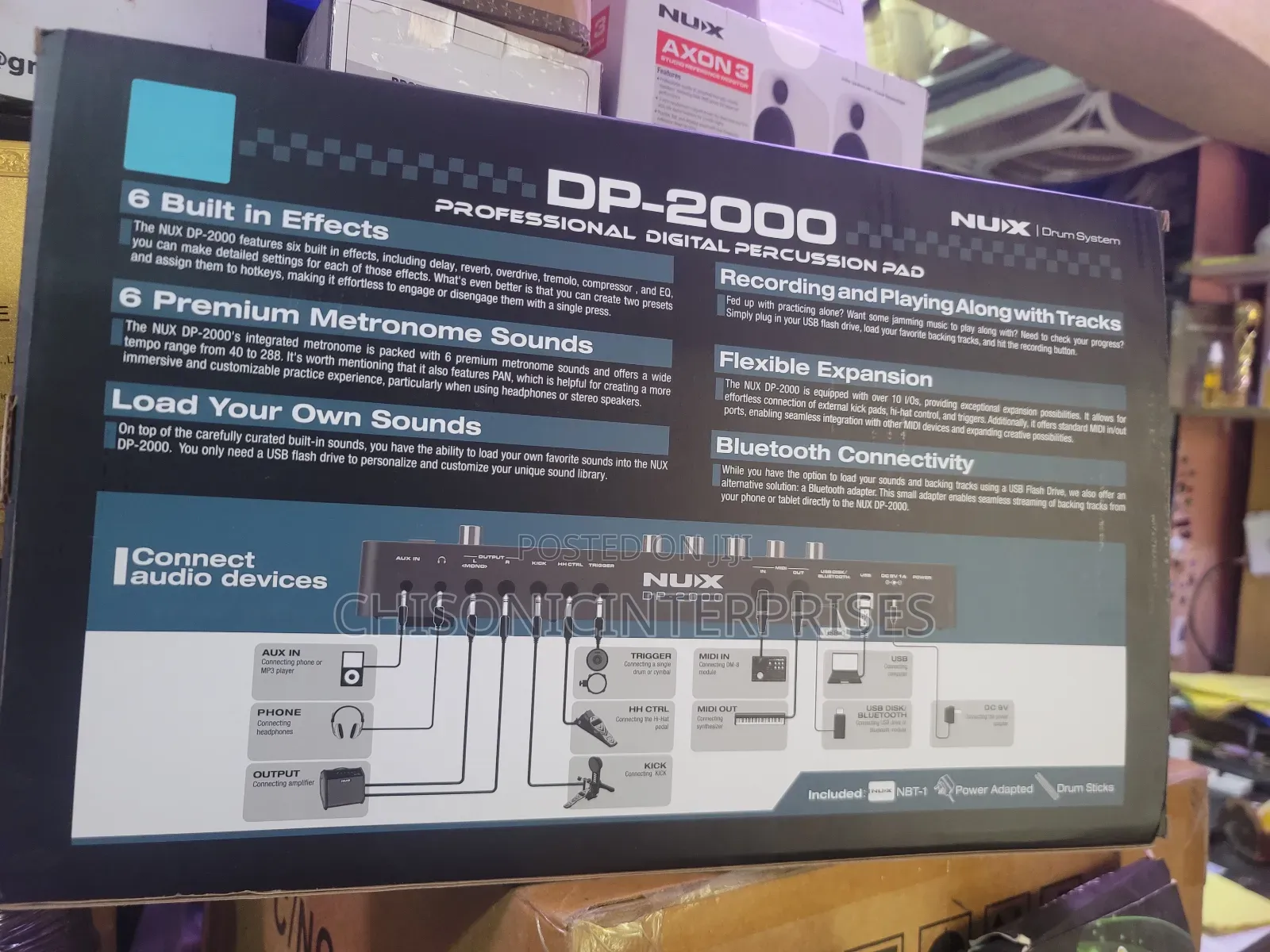 NUX Digital Drum Pad DP-2000