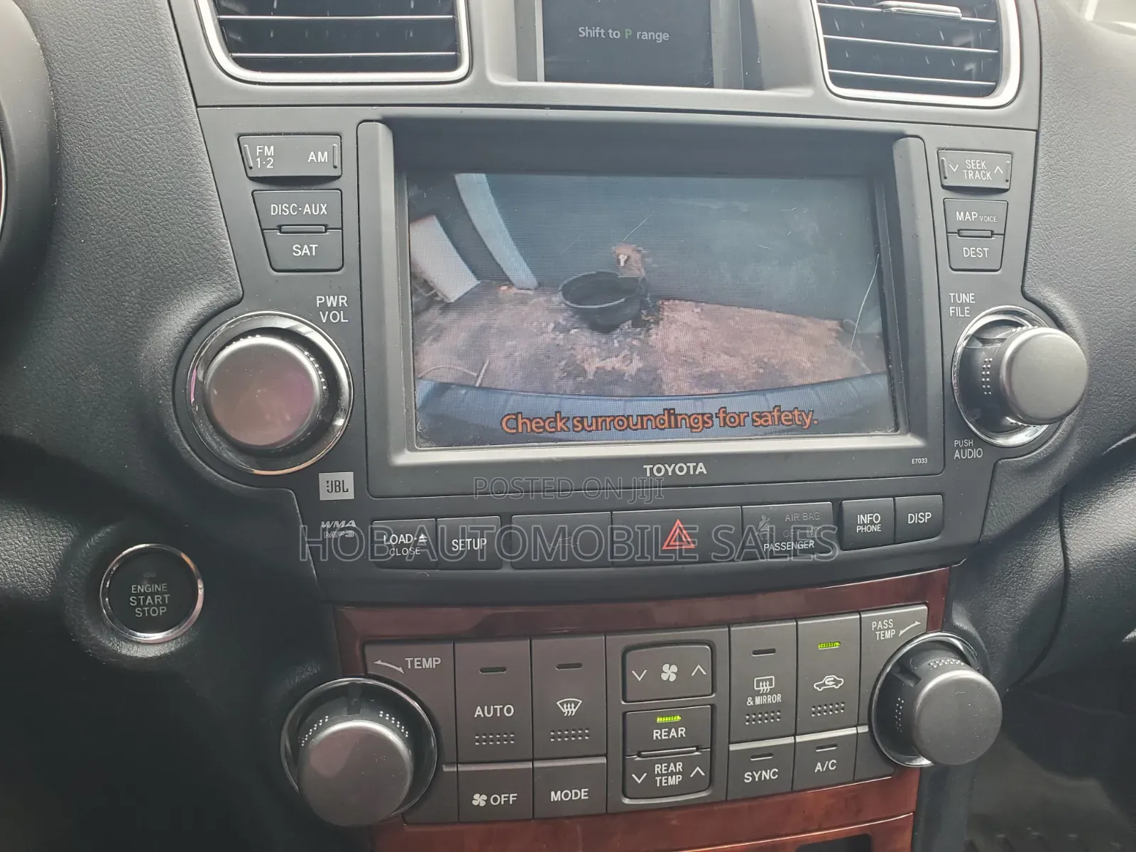 Toyota Highlander 2012 Black