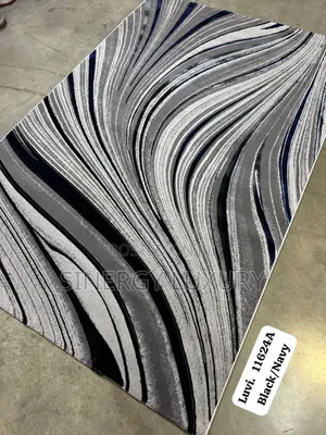 7x10fts Gray and Black Quality Arabian Rugs