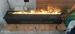 Modern Linear Fireplace 
1.5 Meter