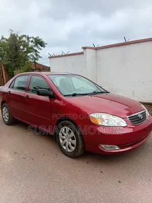 Toyota Corolla 2005 Maroon