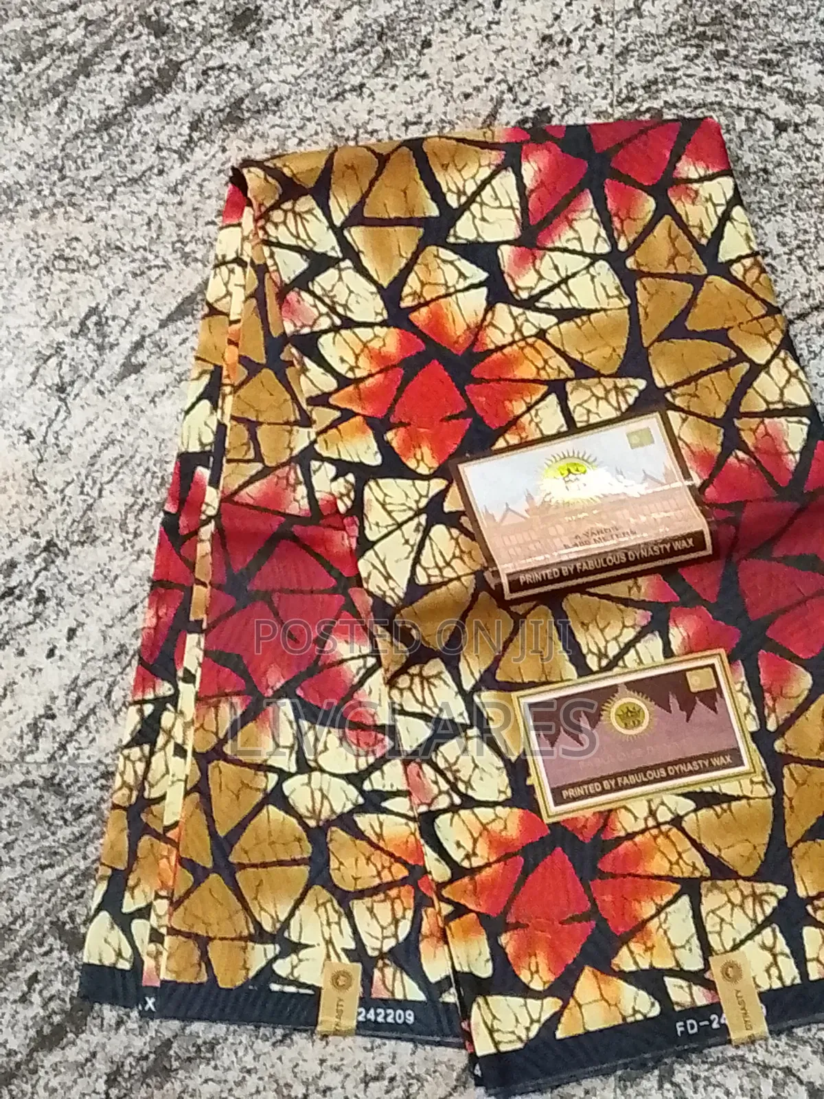 Ankara and Vintage Materials