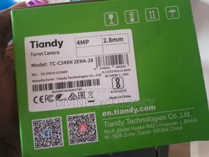 Tiandy Color Maker 4mp Ip Camera Indoor/Outdoor