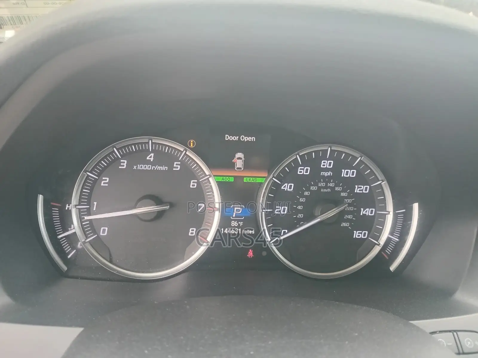 Acura MDX 2017 Off white