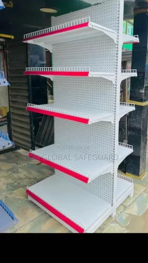 Double Sided Display Supermarkets Shelve