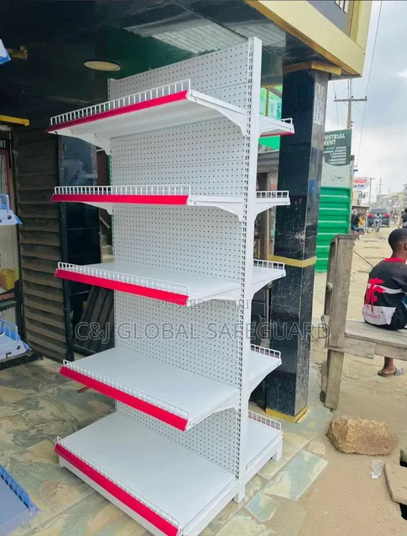 Double Sided Display Supermarkets Shelve