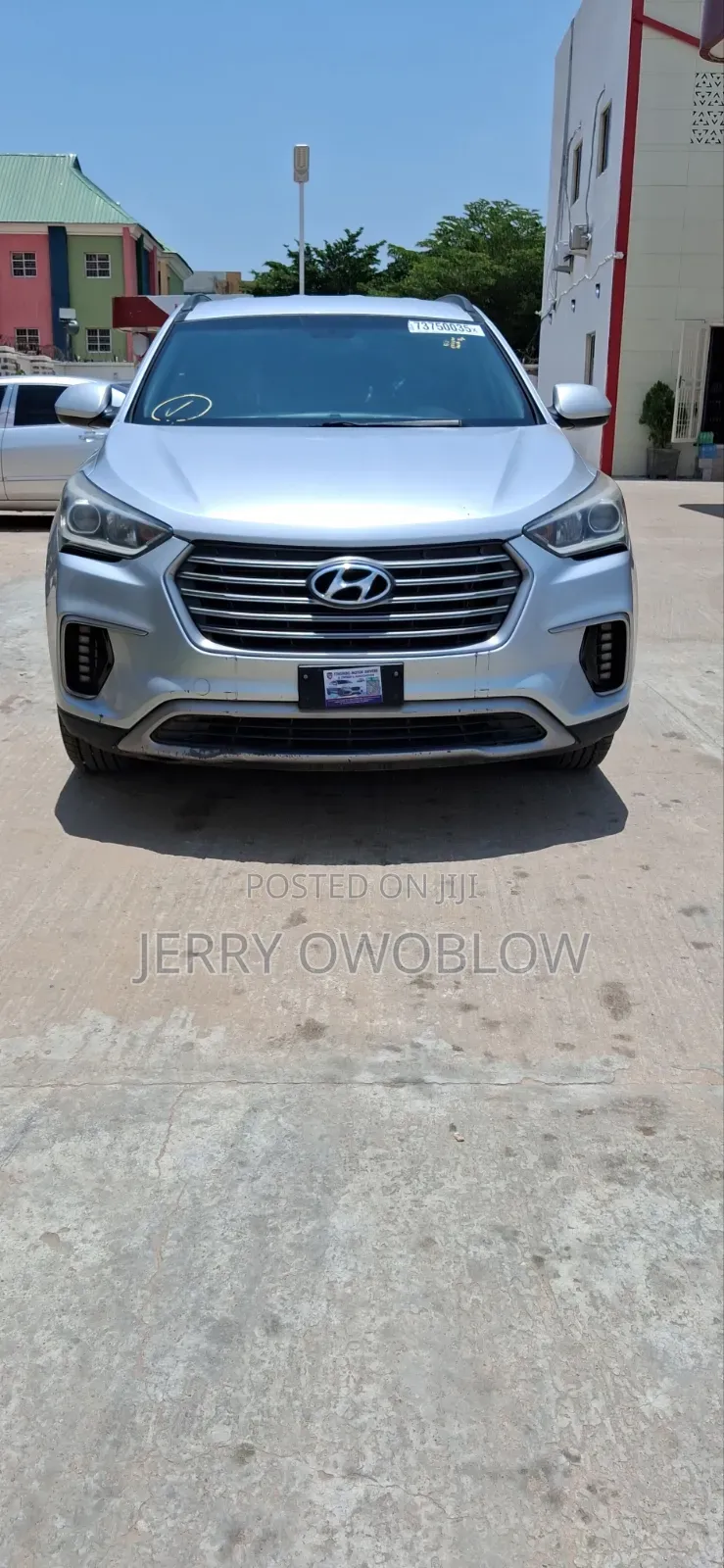 Hyundai Santa Fe 2017 Silver