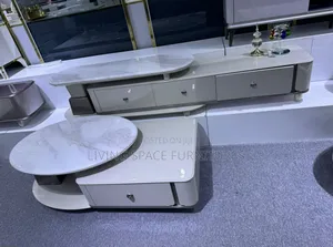 Executive Center Table With TV Stand