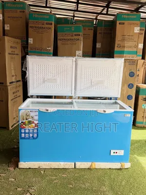 Nexus Double Door Chest Freezer 
Gross Volume: 420l