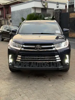 Toyota Highlander XLE V6 4x2 (3.5L 6cyl 6A) 2016 Blue