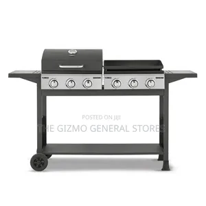Tower Goucho 6-Burner Gas BBQ and Plancha (Model T978544)