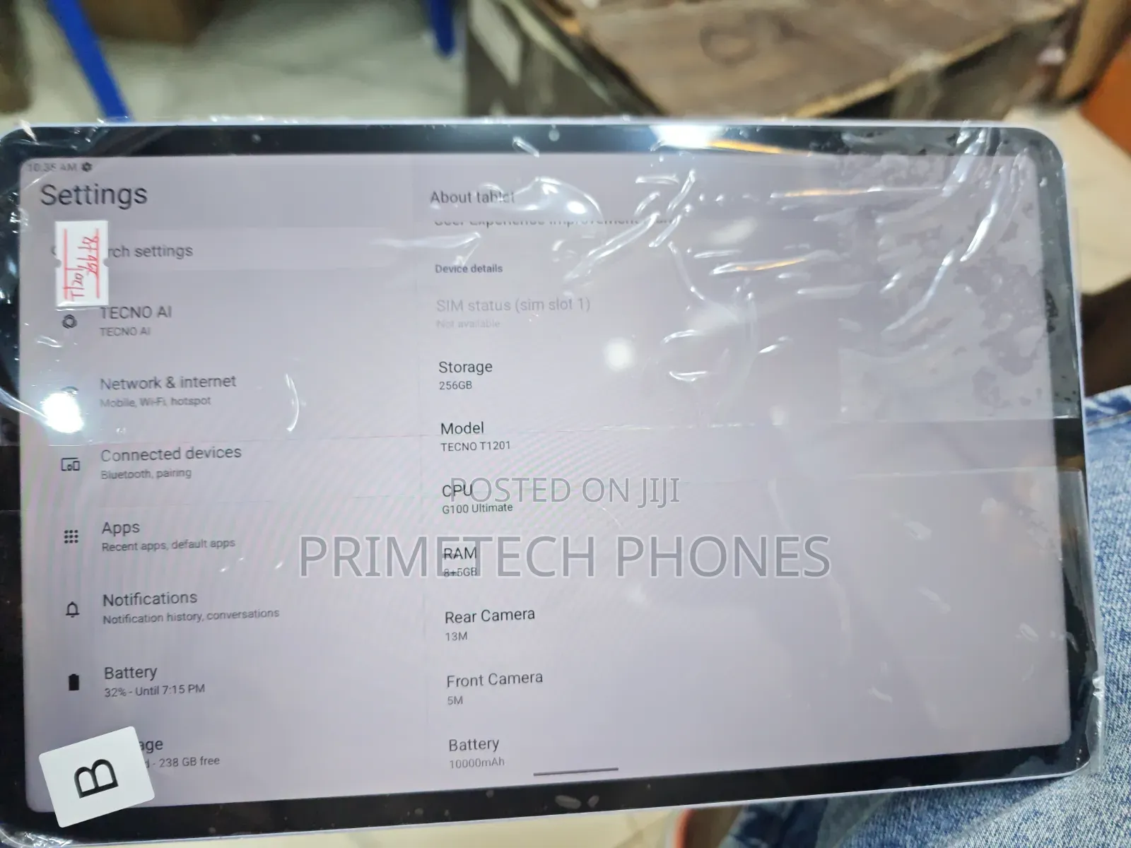 Tecno Megapad Pro 256 GB Gray