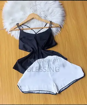 White and Black Lingerie